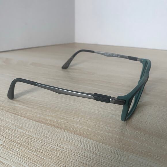 Ray-Ban RB7017 5197 Eyeglasses Green Gray Frames Only 54-17-145 - Picture 8 of 8